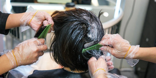 Hero image for an article discussing hair colour choices that can look ageing