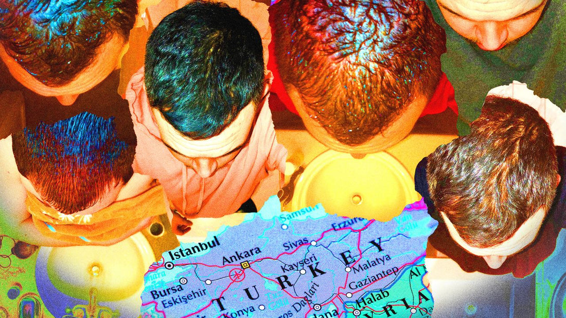 A close-up of a marked hairline ahead of a hair transplant consultation