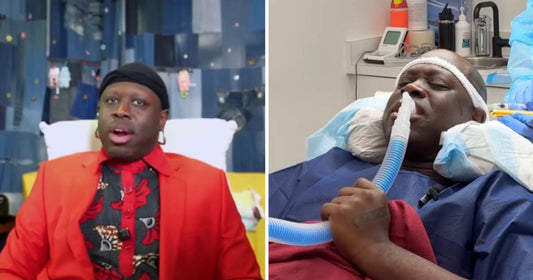 Bob the Drag Queen in performance, close-up portrait