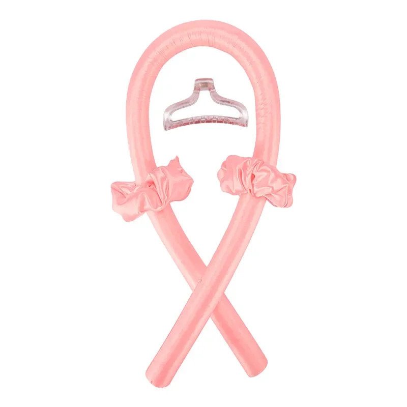 Hairporium Heatless Curling Rod Headband – Luxury Silk Ribbon Hair Rollers for Effortless Overnight Curls