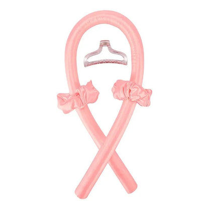 Hairporium Heatless Curling Rod Headband – Luxury Silk Ribbon Hair Rollers for Effortless Overnight Curls