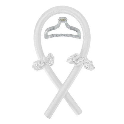 Hairporium Heatless Curling Rod Headband – Luxury Silk Ribbon Hair Rollers for Effortless Overnight Curls