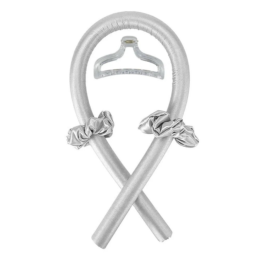 Hairporium Heatless Curling Rod Headband – Luxury Silk Ribbon Hair Rollers for Effortless Overnight Curls