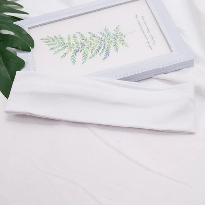 Hairporium Elastic Cotton Fashion Headbands – Soft Stretch Hair Bands for Fitness, Yoga, Makeup & Everyday Style