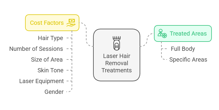 Types of Laser Hair Removal Treatments and Their Costs